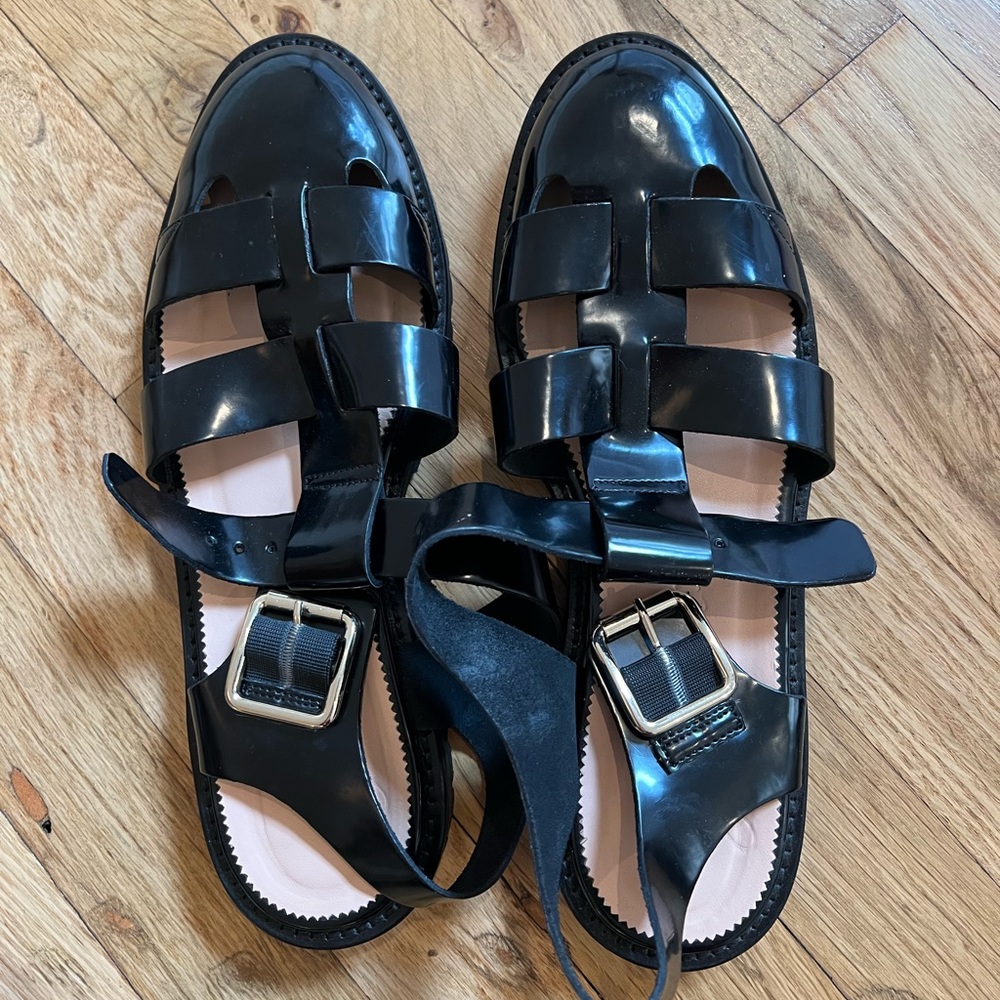 Barely worn JCrew gladiator sandals size 9